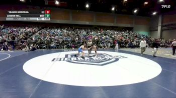 120 lbs Champ. Round 1 - Isaiah Gonzaga, Elk Grove vs Zaiden Hill, Mcqueen