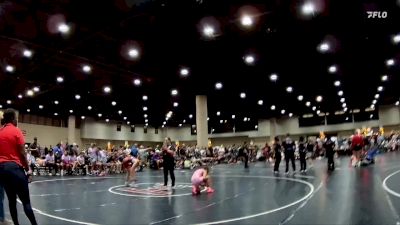 92 lbs Round 2 (4 Team) - Emma Hidalgo, Intergalactic Angels vs Sophie Newton, Patriot WC- White