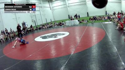 85 lbs McKenzie Astorino, Pennsylvania Blue vs Lanaia Selig, Washington