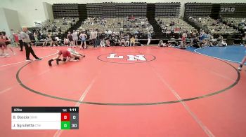 97 lbs Rr Rnd 5 - Brayden Boccia, Doughboys vs Jaxon Sgrulletta, CT Whale