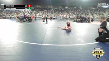 G6A-110 lbs Quarterfinal - Rylie Hillis, NORMAN (Girls) vs Jadyn Majors, GROVE (Girls)