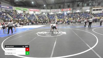 120 lbs Consi Of 8 #1 - Brayden Daniels, Resurrection Christian vs Bentley Patrick, Gunnison Middle School