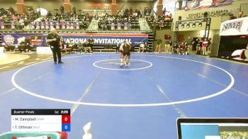 116 lbs Quarterfinal - McKayla Campbell, Campbellsville vs Tara Othman, Southern Oregon