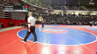 157-4A Cons. Semi - Jake Martin, Central (Carroll) vs Samir Ross, Ola