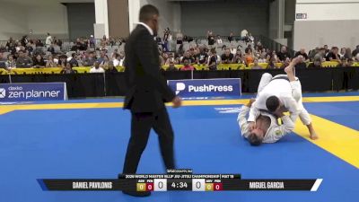 Miguel Garcia vs Daniel Pavilonis 2026 World Master IBJJF Jiu-Jitsu Championship