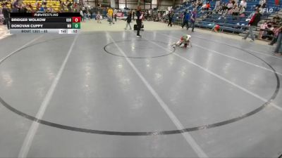 40 lbs 3rd Place Match - Donovan Cuppy, Montana Disciples vs Bridger Wolkow, Gordon/Rushville