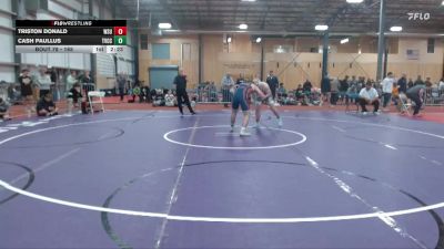 165 lbs Champ. Round 1 - Triston Donald, Washington State University vs Cash Paullus, Treasure Valley Community College