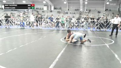 152 lbs Rr Rnd 3 - Max Yacopino, Rabbit Wrestling Club - HSB vs Owen Clark, BlueWave - HSB