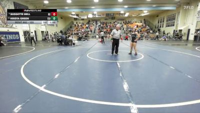 125 lbs Cons. Round 5 - Sussette Bell, Rancho Cucamonga vs Krista Green, El Rancho