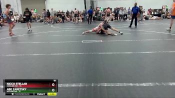 144 lbs Semis (4 Team) - Nicco Stellar, Cavalier WC vs Abe Zaretsky, Myland WA