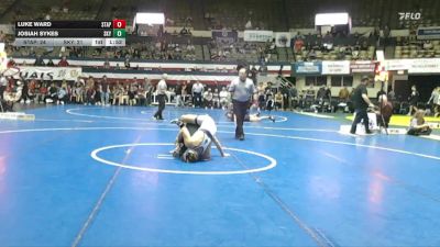 165 lbs Semis & Wb (16 Team) - Luke Ward, St. Augustine Prep vs Josiah Sykes, Skyline