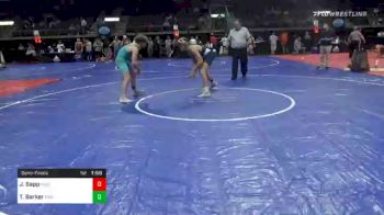 148 lbs Semifinal - Jackson Sapp, Holt High School vs Tanner Barker, Grain Valley