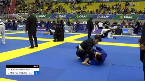 JOSÉ JEROME HERNÁNDEZ DE LA CRUZ vs LOUIS MICHEL RIBEIRO MARQUES 2023 Brasileiro Jiu-Jitsu IBJJF