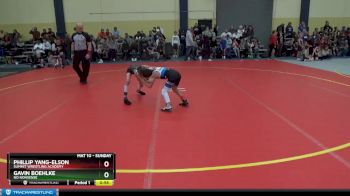 55 lbs Champ. Round 1 - Phillip Yang-Elson, Summit Wrestling Academy vs Gavin Boehlke, No Nonsense