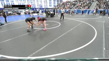 110 lbs Cons. Round 3 - Mia Leyva, Sierra Vista vs Alejandra Suarez, South Hills