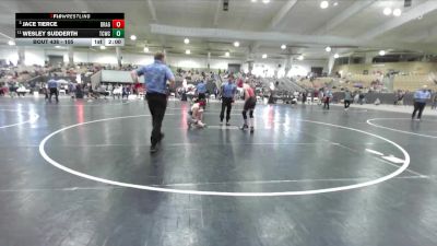 105 lbs Cons. Round 2 - Wesley Sudderth, Slingshot Wrestling Club vs Jace Tierce, Halls Wrestling