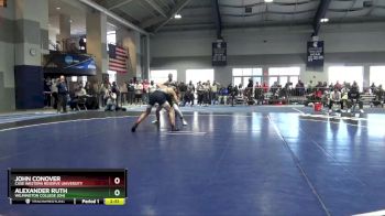 174 lbs Cons. Round 1 - Alexander Ruth, Wilmington College (oh) vs John Conover, Case Western Reserve University