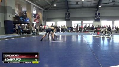 174 lbs Cons. Round 1 - Alexander Ruth, Wilmington College (oh) vs John Conover, Case Western Reserve University