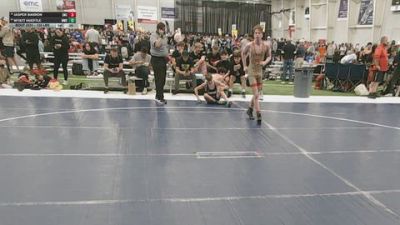 120 lbs Cons. Sub-rd Of 16 - Wyatt Hueftle, MWC vs Jasper Barron, SPARTAN MAT CLUB
