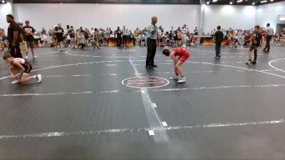 75/80 Round 3 - Max Ingram, Roundtree Wrestling Academy vs Logan Miller, Morris Fitness