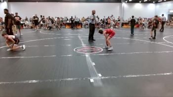 75/80 Round 3 - Max Ingram, Roundtree Wrestling Academy vs Logan Miller, Morris Fitness