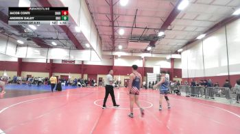 157 lbs Consi Of 8 #1 - Jacob Conti, Shoreham Wading River vs Andrew Daley, Bristol Plymouth