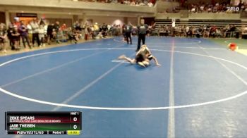 102 lbs Cons. Round 1 - Jase Theisen, Buffalo vs Zeke Spears, Blackduck/Cass Lake Bena (BCLB Bears)