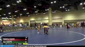 185 lbs Semis & Wb (16 Team) - Ella Machin, Iowa T-Wrecks vs Makayla Vasser, Nebraska Tidal Wave