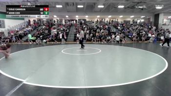 120 lbs Champ. Round 3 - John Cox, Victory vs Cole Caniglia, AMDG