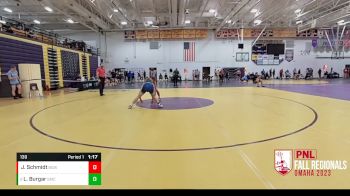 139 lbs Round 2 - Luke Burgar, Spartan Mat Club vs Jordan Schmidt, Big Game Wrestling Club