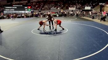 D 2 150 lbs Quarterfinal - Connor Locke, North DeSoto vs Enzo Lopez, St. Thomas More