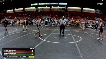 92 lbs Quarterfinal - Brody Yetzer, Medina vs Joey Wotring, Unattached