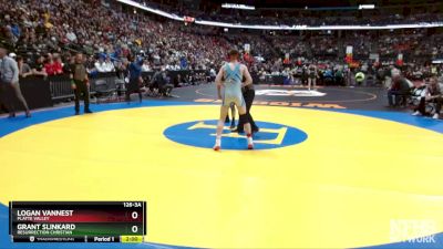 126-3A Semifinal - Logan Vannest, Platte Valley vs Grant Slinkard, Resurrection Christian