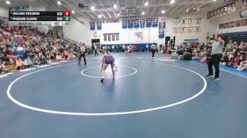 125 lbs Semifinal - Paizlee Clark, Sheridan vs Gillian Holman, Glenrock