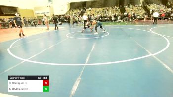 134-H lbs Quarterfinal - Owen Garriques, Phillipsburg vs Adrian DeJesus, Scorpions