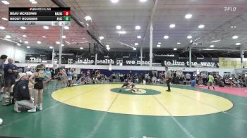 61 lbs Semifinal - Beau Mckeown, Mat Assassins - K6 vs Brody Rodgers, Apache - K6