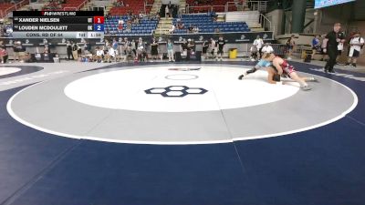 165 lbs Cons. Rd Of 64 - Xander Nielsen, Utah vs Louden McDoulett, Oklahoma