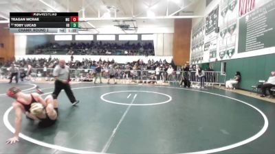 157 lbs Champ. Round 2 - Teagan McRae, Mira Costa vs Toby Lucas, Huntington Beach