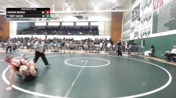 157 lbs Champ. Round 2 - Teagan McRae, Mira Costa vs Toby Lucas, Huntington Beach