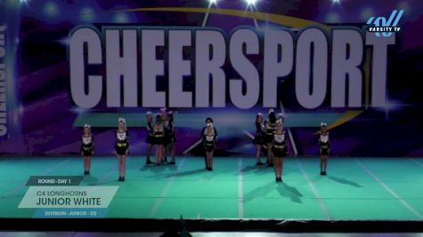 C4 Longhorns - Junior White [2024 L2 Junior - D2 Day 1] 2024 CHEERSPORT Atlanta Classic