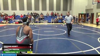 220 lbs Semifinal - Christian Preston, Wetumpka vs Desmond Nesbitt, Central