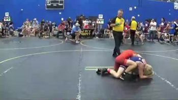 90 lbs Semis & 1st Wrestleback (8 Team) - Rush Jennett, Team Iowa Red vs Maxwell Bradley, Revival Evil Empire