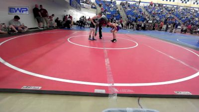 60 lbs Consi Of 4 - Klasen Couch, Vian Wrestling Club vs Jasper Shuemake, Viking Wrestling Club