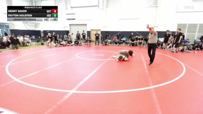 153 lbs Quarterfinal - Jacob Kennedy, Dayton Bandits-HS vs Seth Adkins, Arsenal WC-HS