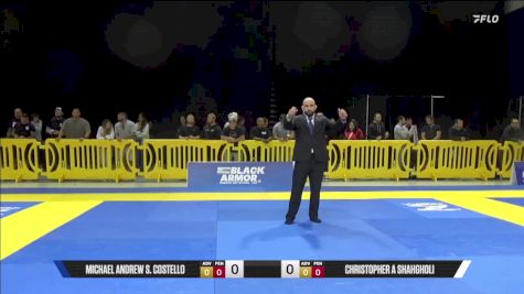 Christopher A Shahgholi vs Michael Andrew S. Costello 2025 Pan IBJJF Jiu-Jitsu No-Gi Championship