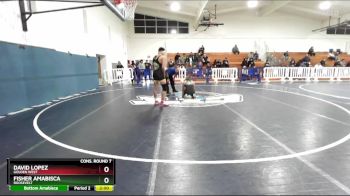 165 lbs Cons. Round 7 - Fisher Amabisca, Roosevelt vs David Lopez, Golden West