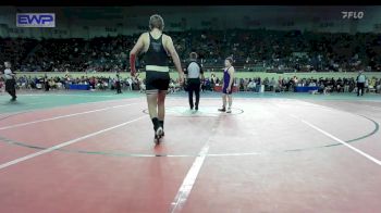 140 lbs Consi Of 32 #1 - Noah Haulmark, Vian vs Kade Delozier, Lincoln Christian