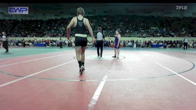 140 lbs Consi Of 32 #1 - Noah Haulmark, Vian vs Kade Delozier, Lincoln Christian