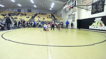 190 lbs Quarterfinal - Heidi Benefield, Rogers High School Girls vs Jasmine Chavis, Bentonville Girls