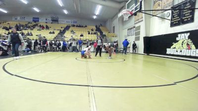 190 lbs Quarterfinal - Heidi Benefield, Rogers High School Girls vs Jasmine Chavis, Bentonville Girls